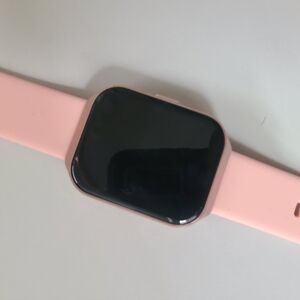 Smartwatch with Pink Band (not turning on)